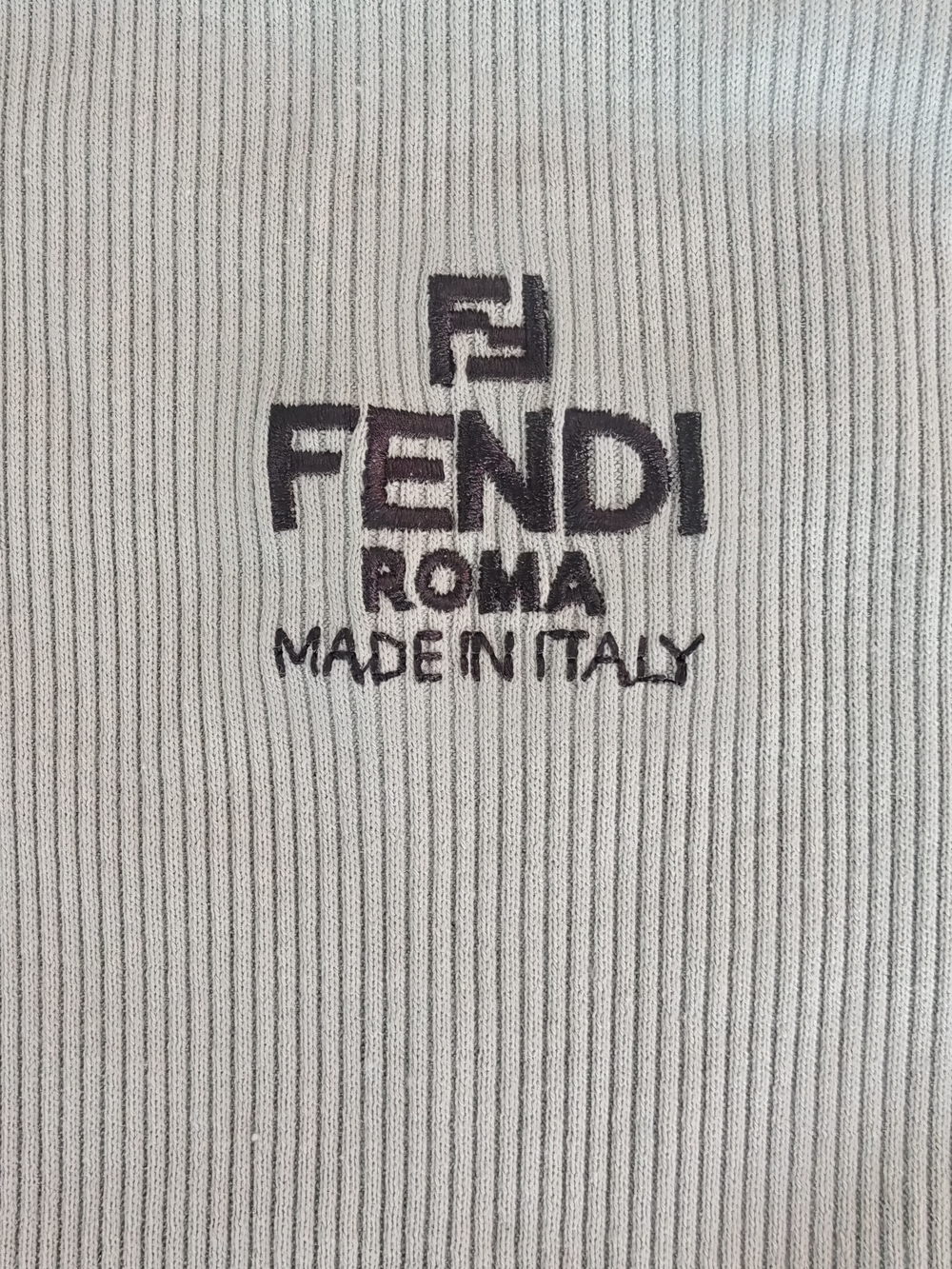 Fendi   Light Mint Ribbed Tank Top - Picture 8 of 10